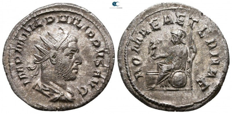 Philip I Arab AD 244-249. Rome
Antoninianus AR

22 mm., 2.98 g.



very f...