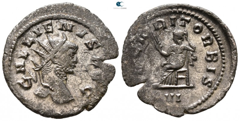 Gallienus AD 253-268. Rome
Antoninianus Æ silvered

23 mm., 3.08 g.



ve...