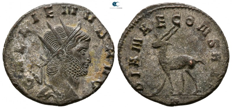 Gallienus AD 253-268. Rome
Antoninianus Billon

19 mm., 2.61 g.



good v...