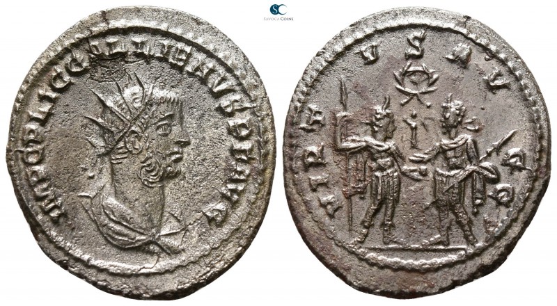 Gallienus AD 253-268. Samosata
Antoninianus Billon

23 mm., 3.40 g.



ve...