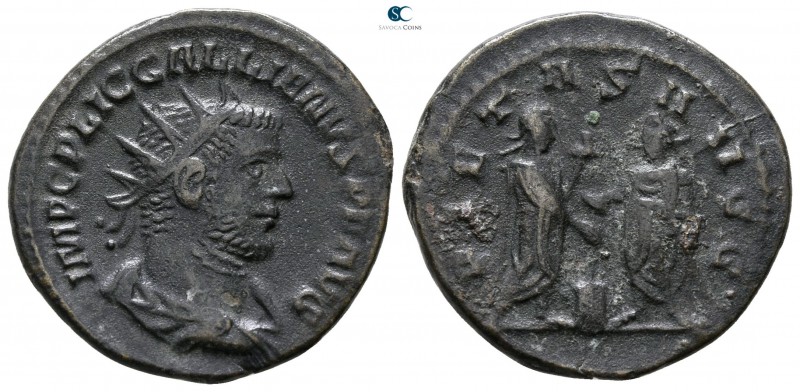 Gallienus AD 253-268. Samosata
Antoninianus Billon

21 mm., 3.81 g.



ve...