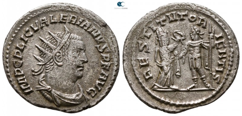 Valerian I AD 253-260. Samosata
Antoninianus Billon

21 mm., 3.43 g.



v...