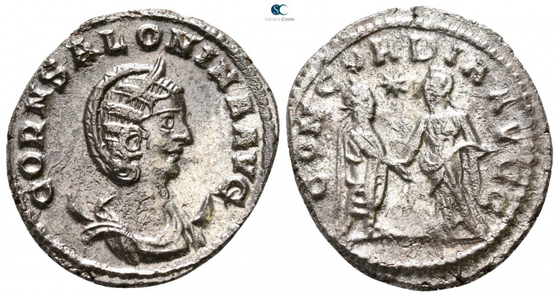 Salonina AD 254-268. Antioch
Antoninianus AR

21 mm., 3.82 g.



very fin...