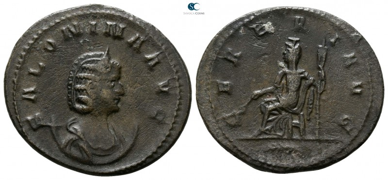 Salonina AD 254-268. Antioch
Antoninianus Billon

22 mm., 3.40 g.



very...