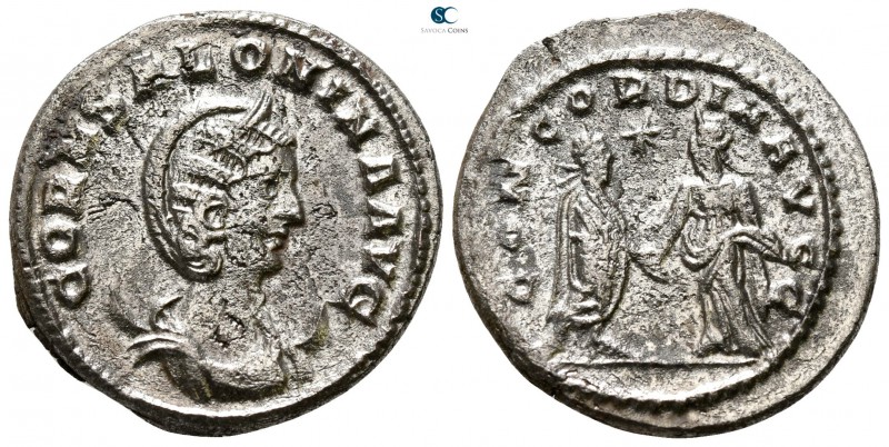 Salonina AD 254-268. Samosata
Antoninianus Billon

21 mm., 4.21 g.



ver...