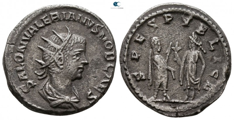 Saloninus, as Caesar AD 258-260. Samosata
Antoninianus Billon

20 mm., 4.11 g...