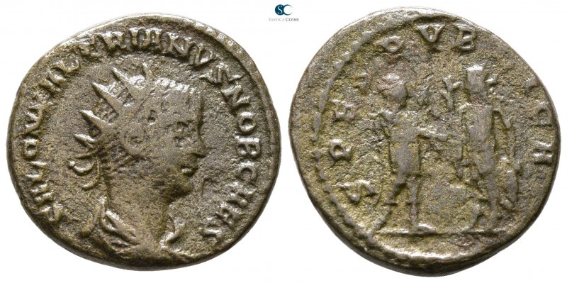 Saloninus, as Caesar AD 258-260. Samosata
Antoninianus Billon

19 mm., 3.95 g...