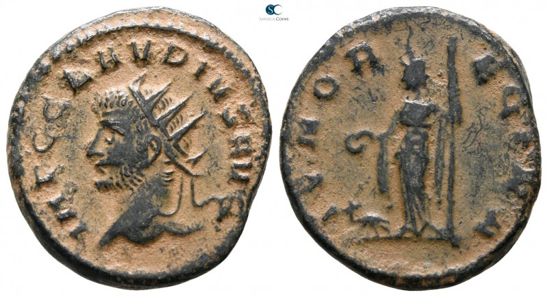 Claudius Gothicus AD 268-270. Antioch
Antoninianus Æ

20 mm., 3.60 g.



...