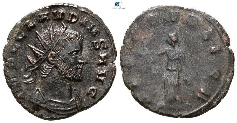 Claudius Gothicus AD 268-270. Rome
Antoninianus Æ

20 mm., 2.98 g.



ver...