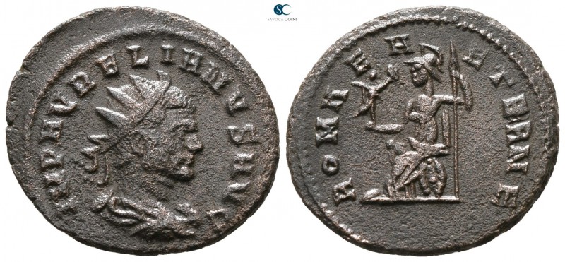 Aurelian AD 270-275. Cyzicus
Antoninianus Æ

22 mm., 3.72 g.



nearly ve...