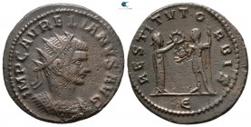 Aurelian AD 270-275. Cyzicus. Antoninianus Billon