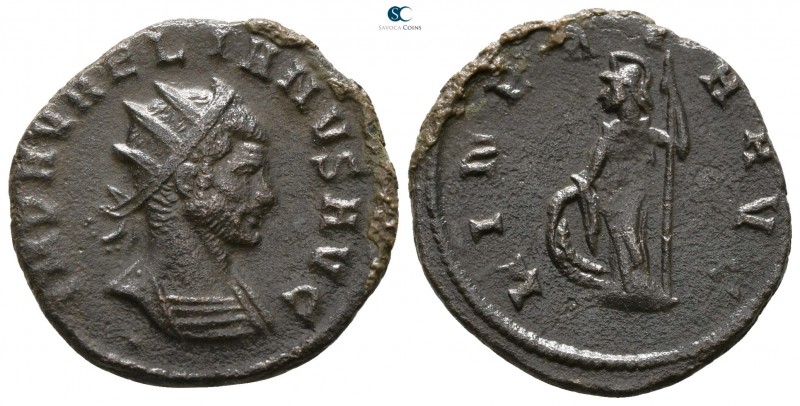 Aurelian AD 270-275. Uncertain mint or Cyzicus
Antoninianus Billon

21 mm., 3...