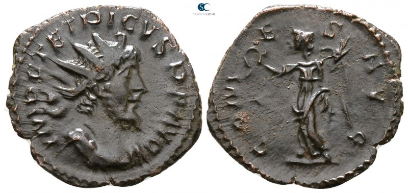Tetricus I. AD 271-274. Treveri
Antoninianus Æ

21 mm., 2.43 g.



very f...