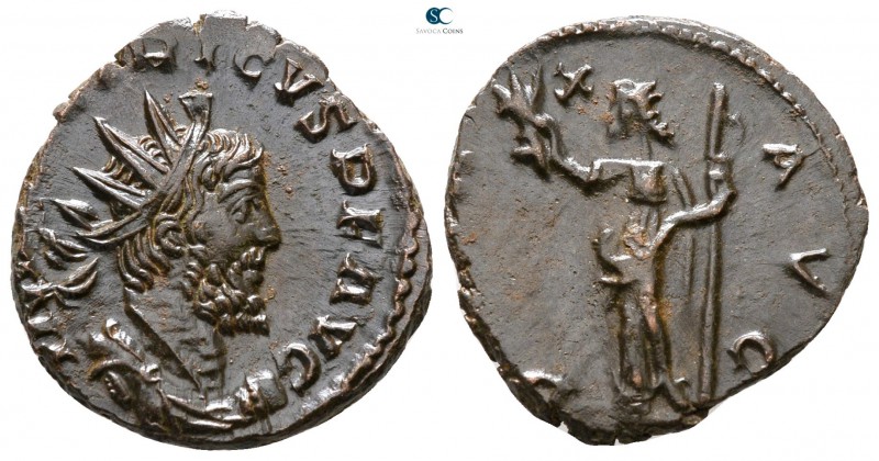 Tetricus I. AD 271-274. Treveri
Antoninianus Æ

18 mm., 2.64 g.



good v...