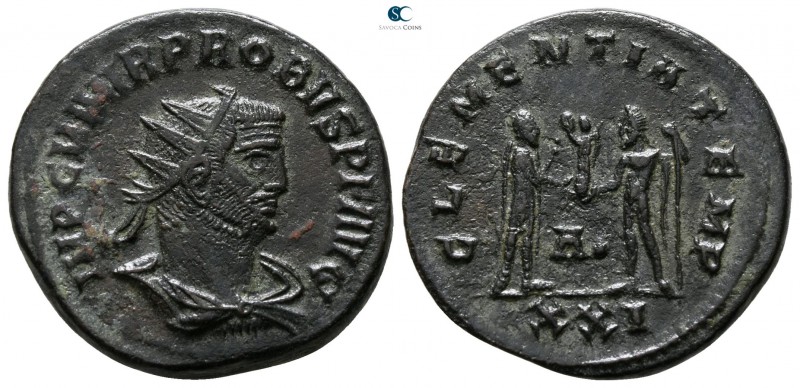 Probus AD 276-282. Antioch
Antoninianus Billon

21 mm., 4.23 g.



very f...