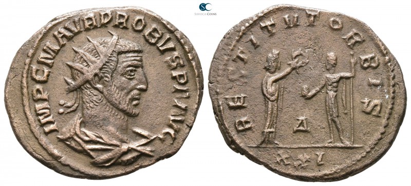 Probus AD 276-282. Siscia
Antoninianus Æ

22 mm., 3.74 g.



very fine