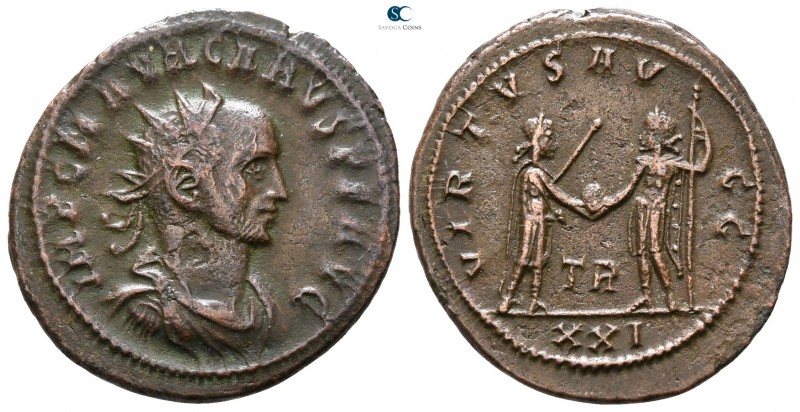 Carus AD 282-283. Tripolis
Antoninianus Æ

23 mm., 3.52 g.



very fine