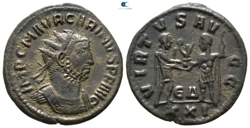 Carinus AD 283-285. Antioch
Antoninianus Billon

20 mm., 2.74 g.



very ...