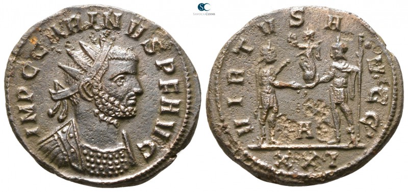 Carinus AD 283-285. Siscia
Antoninianus Billon

21 mm., 3.89 g.



good v...