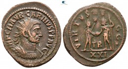Carinus AD 283-285. Tripolis. Antoninianus Æ