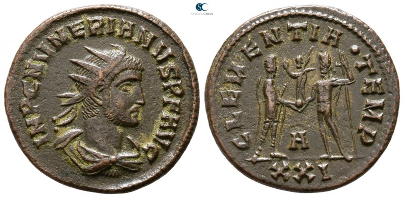 Numerian AD 283-284. Cyzicus
Antoninianus Æ

20 mm., 3.50 g.



very fine...