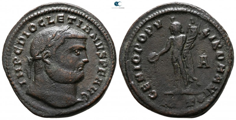 Diocletian AD 284-305. Antioch
Follis Æ

27 mm., 8.80 g.



very fine