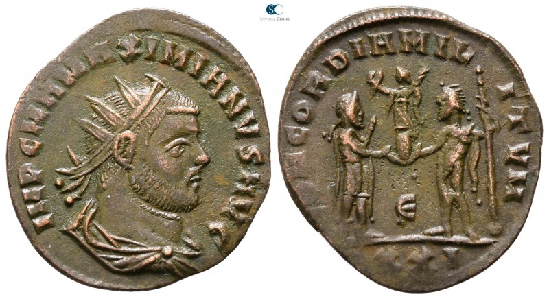 Maximianus Herculius AD 286-305. Antioch
Antoninianus Æ

21 mm., 2.35 g.

...