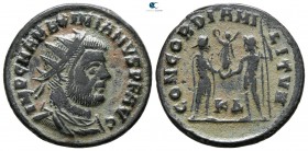 Maximianus Herculius AD 286-305. Cyzicus. Radiatus Æ