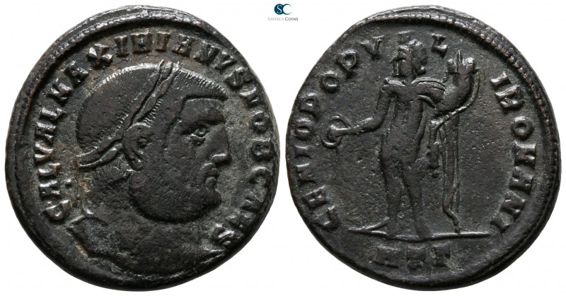 Maximianus Herculius AD 286-305. Heraclea
Follis Æ

27 mm., 10.97 g.



v...