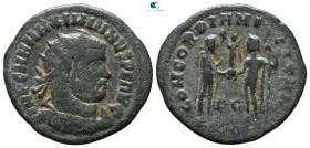 Maximianus Herculius AD 286-305. Rome. Radiatus Æ