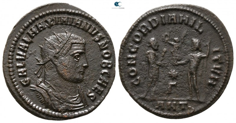 Galerius as Caesar AD 293-305. Antioch
Antoninianus Æ

21 mm., 2.82 g.


...