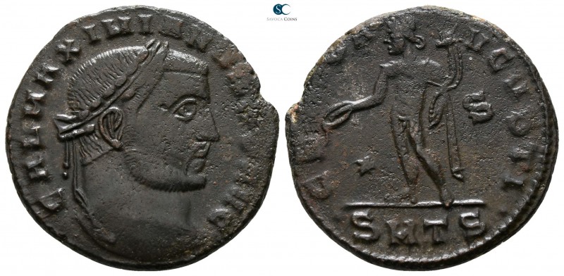 Galerius AD 305-311. Thessaloniki
Follis Æ

23 mm., 6.38 g.



nearly ver...