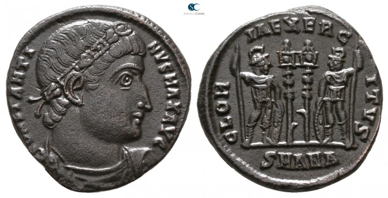 Constantine I the Great AD 306-337. Antioch
Follis Æ

17 mm., 2.45 g.



...