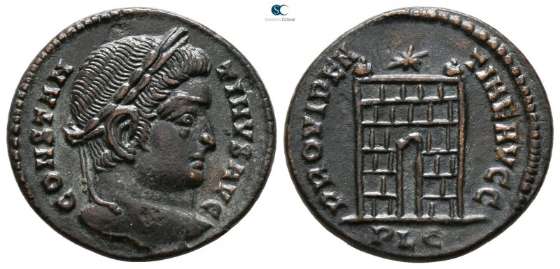 Constantine I the Great AD 306-337. Lugdunum
Follis Æ

18 mm., 2.99 g.


...