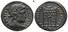 Constantine I the Great AD 306-337. Lugdunum. Follis Æ