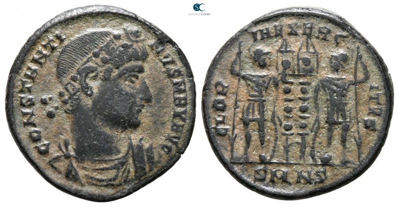 Constantine I the Great AD 306-337. Nicomedia
Follis Æ

17 mm., 2.49 g.


...