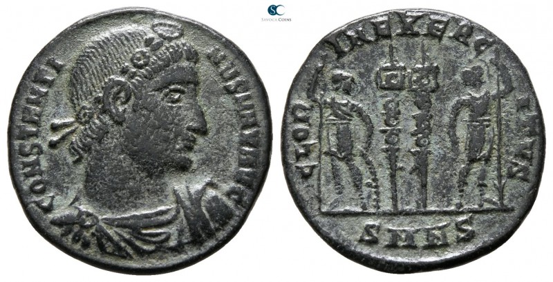 Constantine I the Great AD 306-337. Nicomedia
Follis Æ

18 mm., 2.10 g.


...