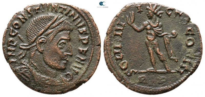Constantine I the Great AD 306-337. Rome
Follis Æ

19 mm., 2.90 g.



goo...