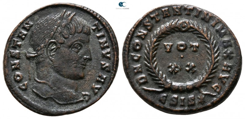 Constantine I the Great AD 306-337. Siscia
Follis Æ

19 mm., 3.07 g.



v...