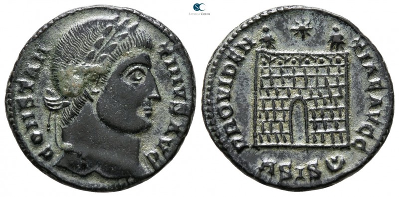 Constantine I the Great AD 306-337. Siscia
Follis Æ

18 mm., 2.75 g.



v...