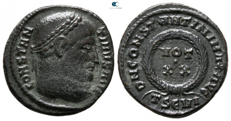 Constantine I the Great AD 306-337. Thessaloniki
Follis Æ

19 mm., 3.25 g.
...