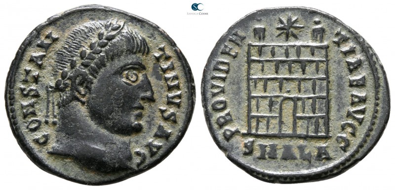 Constantine I, as Caesar AD 306-307. Alexandria
Follis Æ

19 mm., 3.02 g.

...