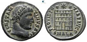 Constantine I, as Caesar AD 306-307. Alexandria. Follis Æ