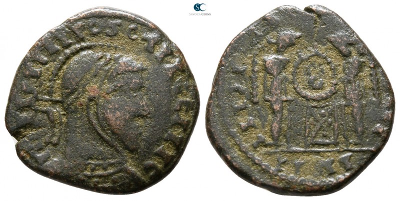 Constantinus I the Great AD 306-336. 
Follis Æ

18 mm., 3.29 g.



very f...