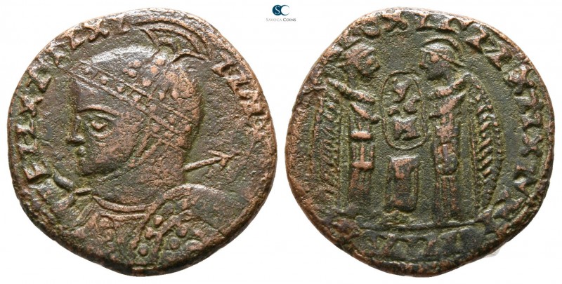 Constantinus I the Great AD 306-336. 
Follis Æ

17 mm., 2.68 g.



very f...
