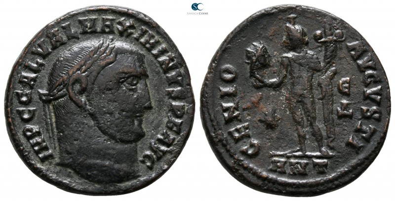 Maximinus II Daia AD 310-313. Antioch
Follis Æ

20 mm., 4.31 g.



very f...