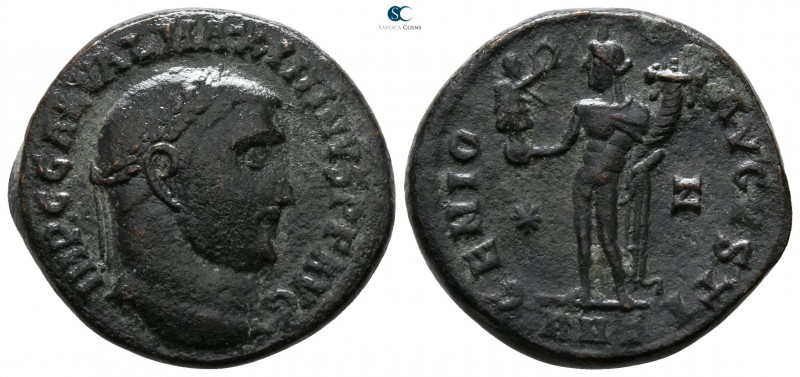 Maximinus II Daia AD 310-313. Antioch
Follis Æ

21 mm., 5.79 g.



very f...