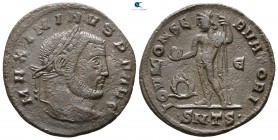 Maximinus II Daia AD 310-313. Thessaloniki. Follis Æ