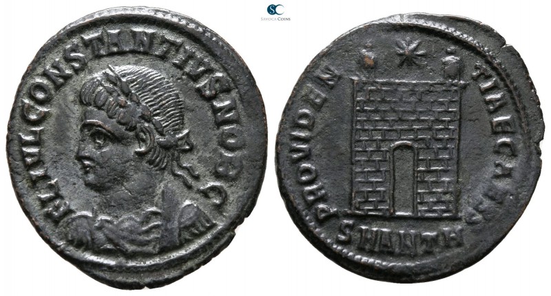 Constantinus II, as Caesar AD 317-337. Antioch
Follis Æ

20 mm., 2.25 g.

...