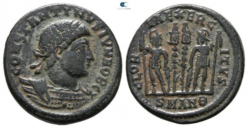 Constantinus II, as Caesar AD 317-337. Antioch
Follis Æ

17 mm., 2.69 g.

...